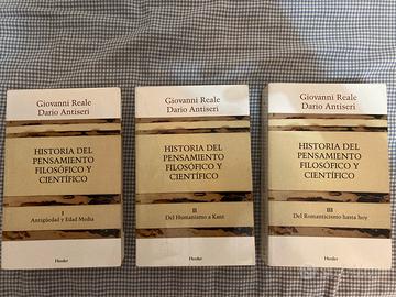 Filosofia- Reale Antiseri in spagnolo