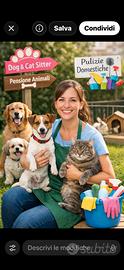 Dog sitter e pulizie domestiche