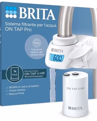 ON TAP Pro sistema filtrante per rubinetto, 1x fil