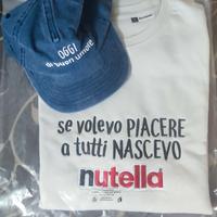 Felpa Nutella con cappellino 