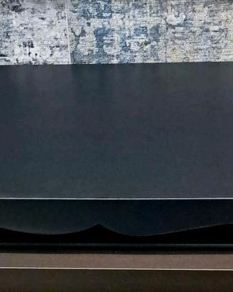 Copri fornelli  nero nuovo in legno