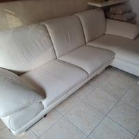 divano in vera pelle fiore - PREZZO CALATO