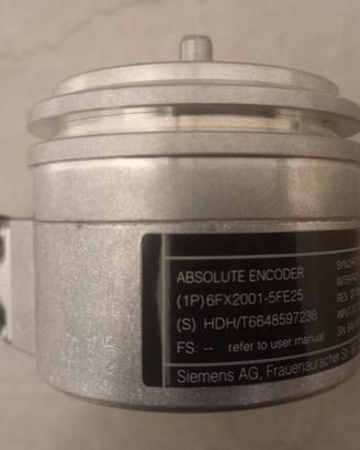 Encoder assoluto Siemens 6FX2001