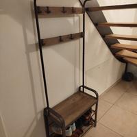 Appendiabiti con scarpiera 