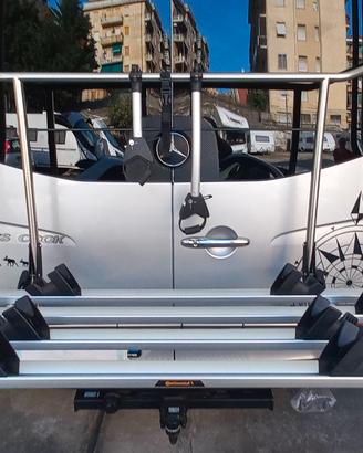 PORTABICI X MERCEDES SPRINTER e GANCIO TRAINO.