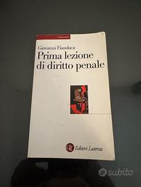 Prima lezione di diritto penale