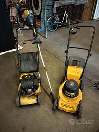 Blocco 3 macchine da giardino