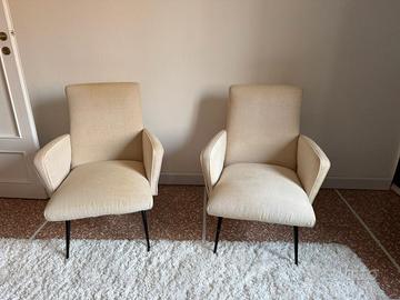 Coppia di Poltroncine Vintage Anni '60 - Design