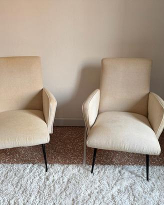 Coppia di Poltroncine Vintage Anni '60 - Design