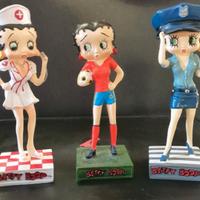 set 3 statuette betty boop 