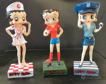 set 3 statuette betty boop 