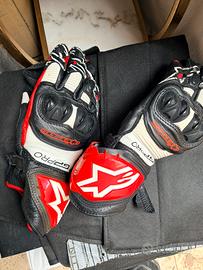 Guanti alpinestar come nuovi