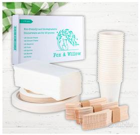 Servizio tavola feste 175 pezzi bio 25 ospiti