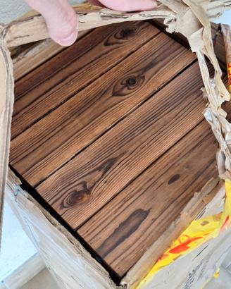 Piastrelle da Patio in Legno