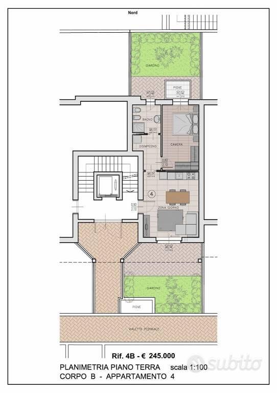 Apartment in Brugherio, San Damiano - Vista 2