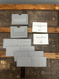 OMEGA LOTTO BLOCCO STOCK PORTA CARTE VINTAGE