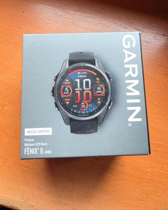 Garmin Fenix 8 43 mm amoled sapphire nuovo!