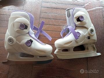 Pattini ghiaccio Oxelo regolabili 32 - 34