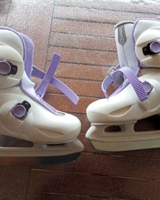 Pattini ghiaccio Oxelo regolabili 32 - 34