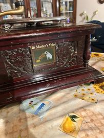 Grammofono la voce del padrone fine 900 replica