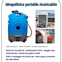 idropulitrice a batterie ricaricabile
