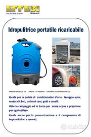 idropulitrice a batterie ricaricabile