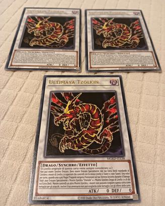 Yu-Gi-Oh: 3x "Ultimaya Tzolkin"