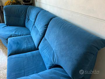 Divano in alcantara 5 posti