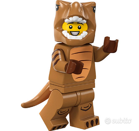 Lego Minifigure Serie 24|T-Rex Costume Fan