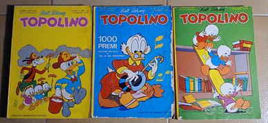 Lotto Topolino anni 60