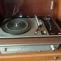 Giradischi Philips 805 Amplificato con casse