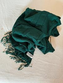 Sciarpa 100% Cashmere Lynon Verde