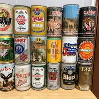 34 lattine birra da collezione