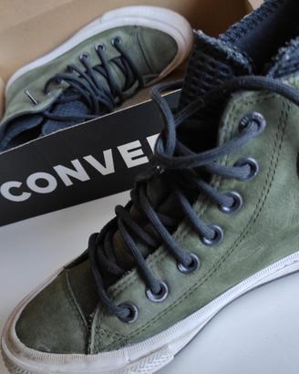 Scarpe CONVERSE verdi modello CTAS WP BOOT HI