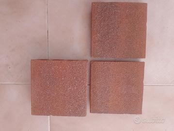 Mattonelle 13X13 cotto esterno giardino piscina ba