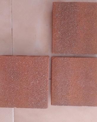 Mattonelle 13X13 cotto esterno giardino piscina ba