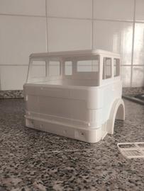 cabina fiat 1/14 RC truck tamiya 
