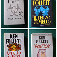 LOTTO 5 THRILLER DI KEN FOLLETT (Mondadori)