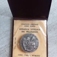 Medaglia del pellegrino anno santo 1975