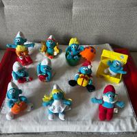 Smurfs puffi vintage Mcdonalds 2000 come nuove