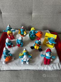 Smurfs puffi vintage Mcdonalds 2000 come nuove