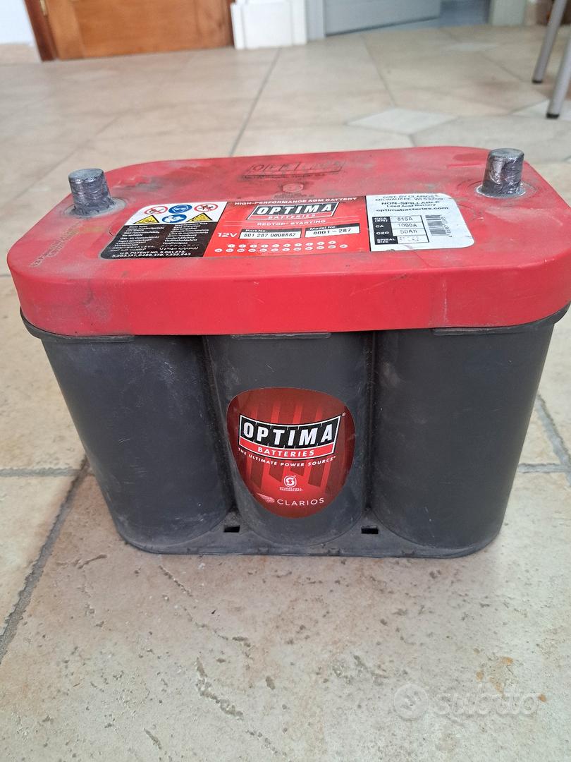 BATTERIE OPTIMA YELLOWTOP YTU4.2 - Batteries à décharge lente Auto