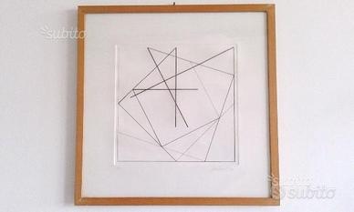 Acquaforte paolo ghilardi - anni '70