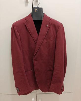 Giacca Tombolini, color rosso vinaccia