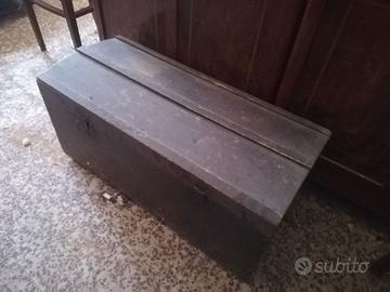 baule in legno vintage