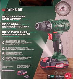 Trapano avvitatore ricaricabile 20V Parkside 