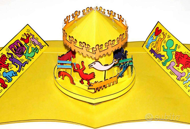 Keith Haring Luna Luna Karussell Pop-Up raro