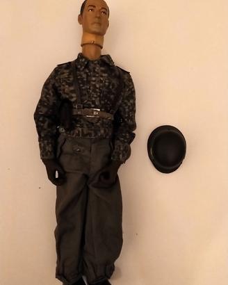 1/6 Action figure poliziotto tedesco con accessori
