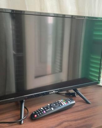 TV Smart -LCD 24 pollici nuovo (usato 1 ora sola)