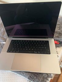 Mac Book Pro M1 Pro Chip 512 gb SSD Ram 16 gb 16 "